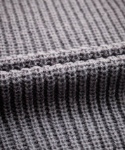 新色追加 オーバーサイズ畦編みヘンリーネックニットセーター	 14554