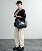新色追加 日本未展開モデル THE NORTH FACE WHITE LABEL BIG LOGO SHOULDER BAG 韓国限定 ワンポイントロゴショルダーバッグ 14589