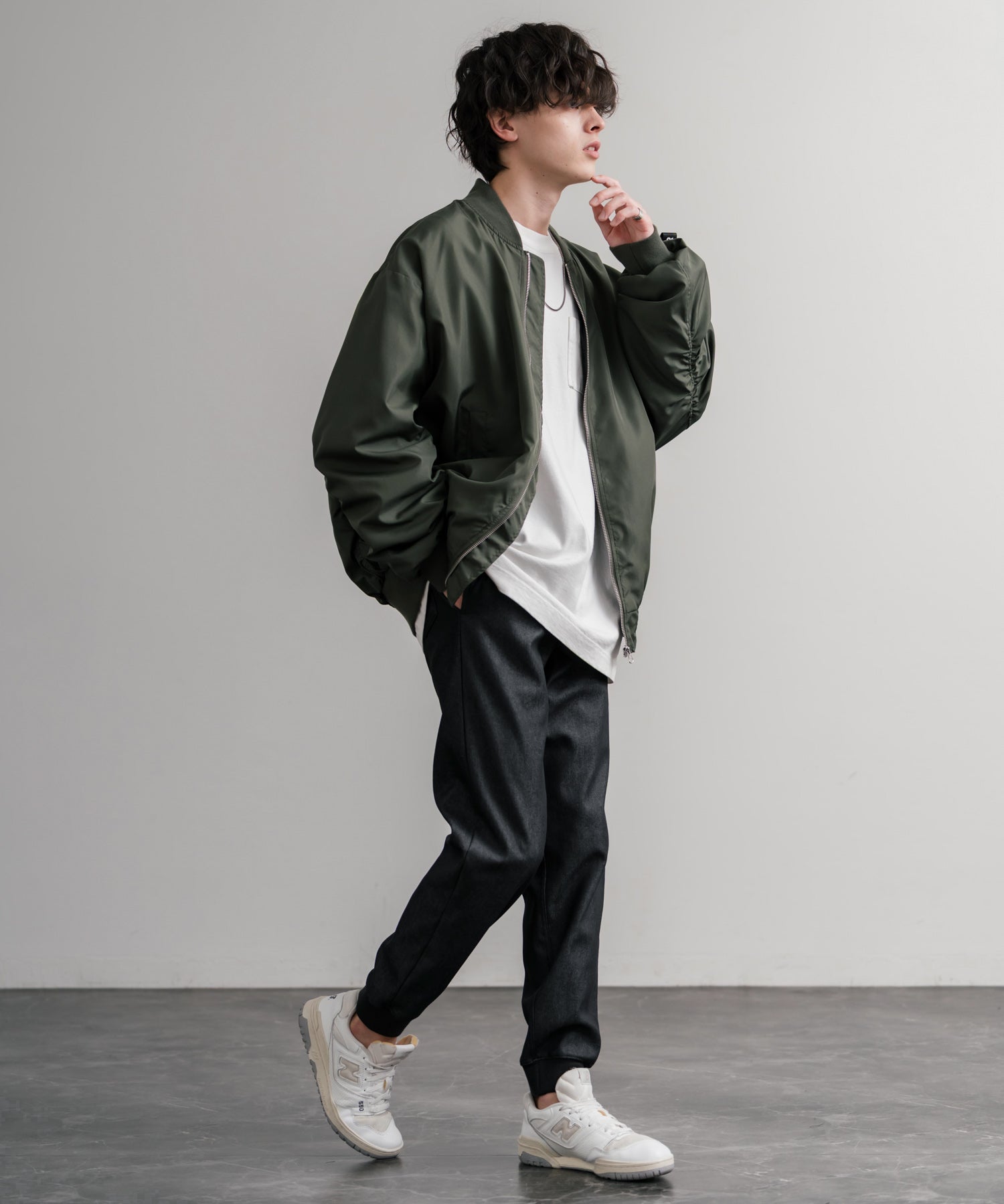 KANGOL カンゴール 別注コラボ蓄熱裏フリースヒートテーパードジョガーイージーパンツ 14622