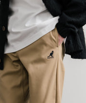 KANGOL カンゴール 別注コラボ蓄熱裏フリースヒートテーパードジョガーイージーパンツ 14622