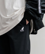 新色追加 KANGOL カンゴール 別注コラボ蓄熱裏フリースヒートテーパードジョガーイージーパンツ 14622