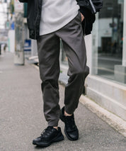 KANGOL カンゴール 別注コラボ蓄熱裏フリースヒートテーパードジョガーイージーパンツ 14622