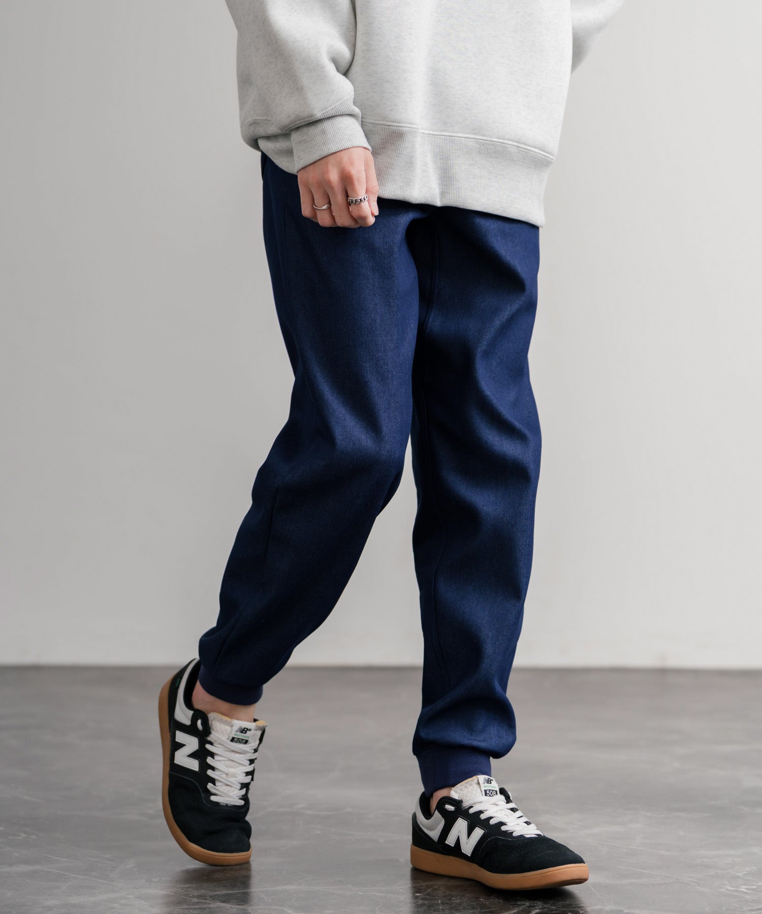 KANGOL カンゴール 別注コラボ蓄熱裏フリースヒートテーパードジョガーイージーパンツ 14622