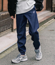 KANGOL カンゴール 別注コラボ蓄熱裏フリースヒートテーパードジョガーイージーパンツ 14622