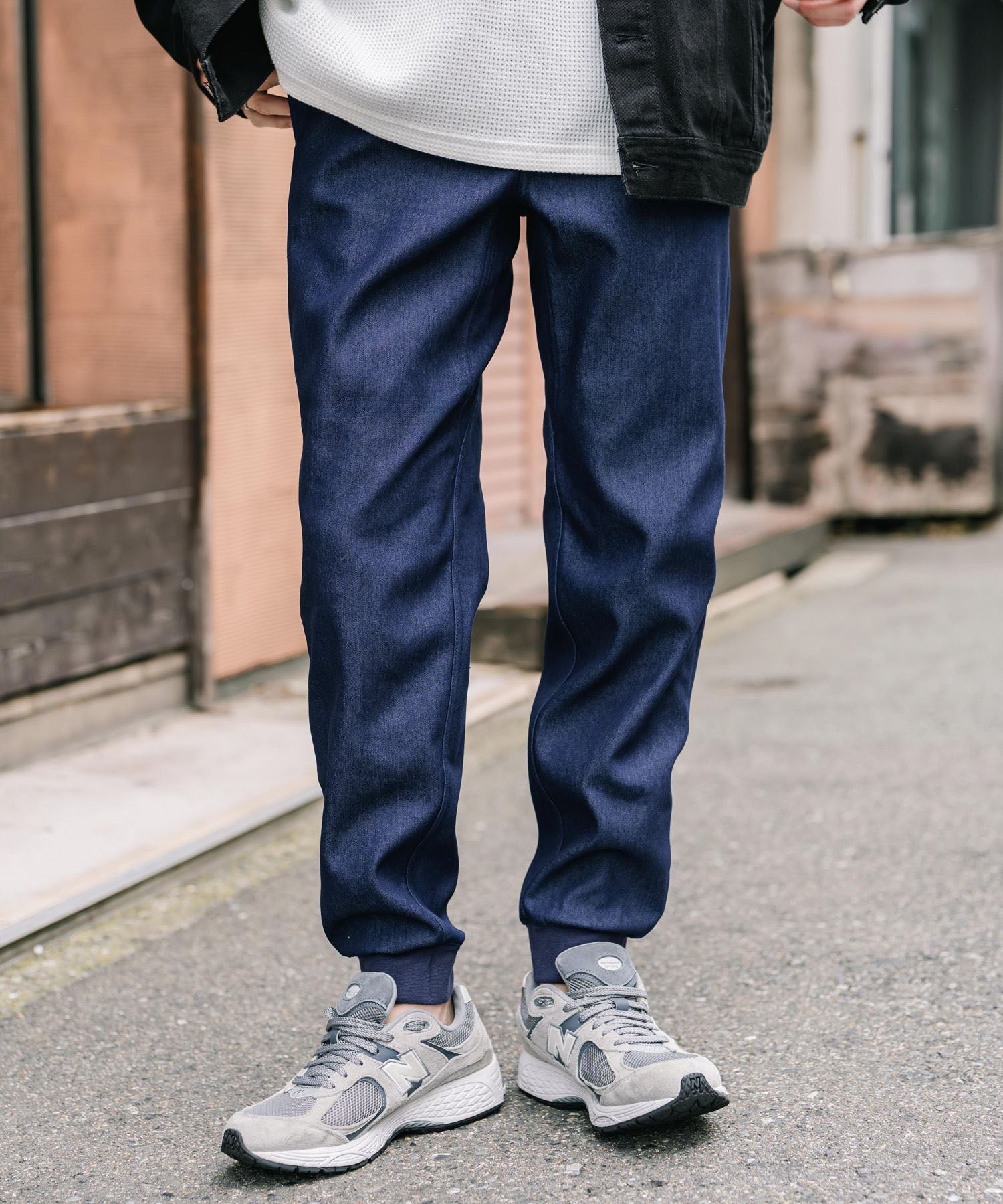 KANGOL カンゴール 別注コラボ蓄熱裏フリースヒートテーパードジョガーイージーパンツ 14622