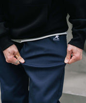 KANGOL カンゴール 別注コラボ蓄熱裏フリースヒートテーパードジョガーイージーパンツ 14622