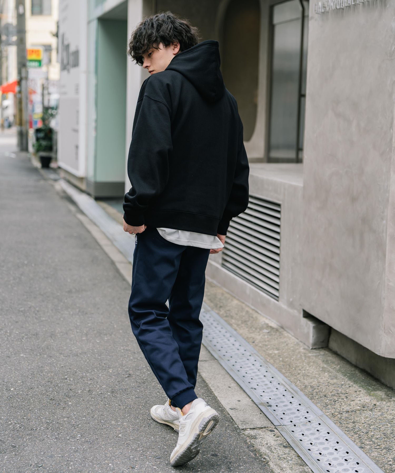 KANGOL カンゴール 別注コラボ蓄熱裏フリースヒートテーパードジョガーイージーパンツ 14622