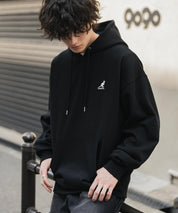 新色追加 KANGOL カンゴール 別注コラボオーバーサイズ裏起毛ロゴ刺繍プルパーカー	14627 【セットアップ可能】