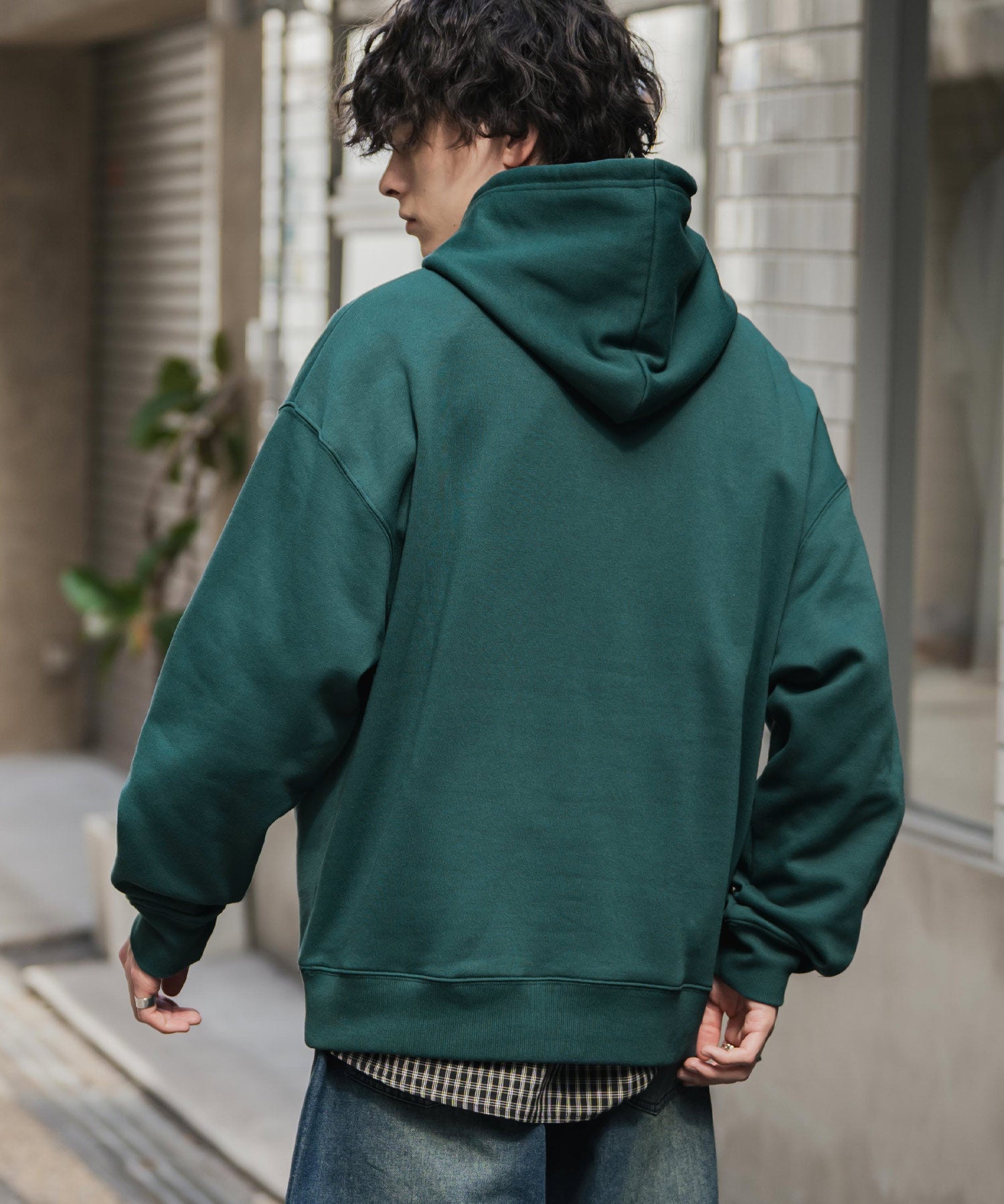 新色追加 KANGOL カンゴール 別注コラボオーバーサイズ裏起毛ロゴ刺繍プルパーカー	14627 【セットアップ可能】