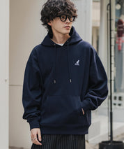 新色追加 KANGOL カンゴール 別注コラボオーバーサイズ裏起毛ロゴ刺繍プルパーカー	14627 【セットアップ可能】