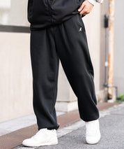 KANGOL カンゴール 別注コラボ裏起毛ワンポイントロゴ刺繍スウェットパンツ/セミワイドテーパードイージーパンツ 14629
