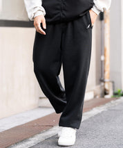 KANGOL カンゴール 別注コラボ裏起毛ワンポイントロゴ刺繍スウェットパンツ/セミワイドテーパードイージーパンツ 14629