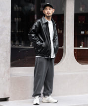 新色追加 KANGOL カンゴール 別注コラボ ワンポイントロゴ刺繍裏起毛イージースウェットパンツ/セミワイドテーパードパンツ 15999 【セットアップ可能】
