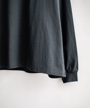 KANGOL カンゴール 別注コラボオーバーサイズワンポイントロゴ刺繍長袖Tシャツ 14630