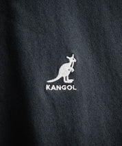 KANGOL カンゴール 別注コラボオーバーサイズワンポイントロゴ刺繍長袖Tシャツ 14630