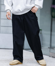 KANGOL カンゴール 別注コラボデニム・ツイルワイドテーパードペインターパンツ 14631
