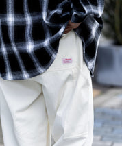 KANGOL カンゴール 別注コラボデニム・ツイルワイドテーパードペインターパンツ 14631