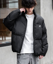 KANGOL カンゴール 別注コラボ オーバーサイズワンポイントロゴ刺繍ファイバーダウン中綿ジャケット 14632