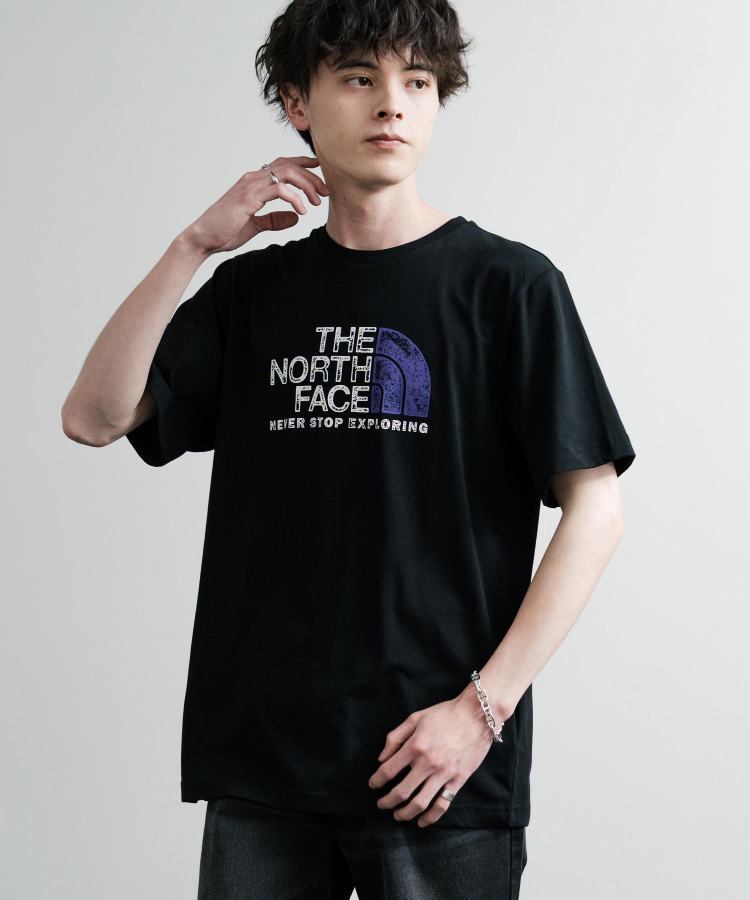 THE NORTH FACE 87NW/RUST 2 TEE ハーフドームロゴ半袖プリントTシャツ 14646