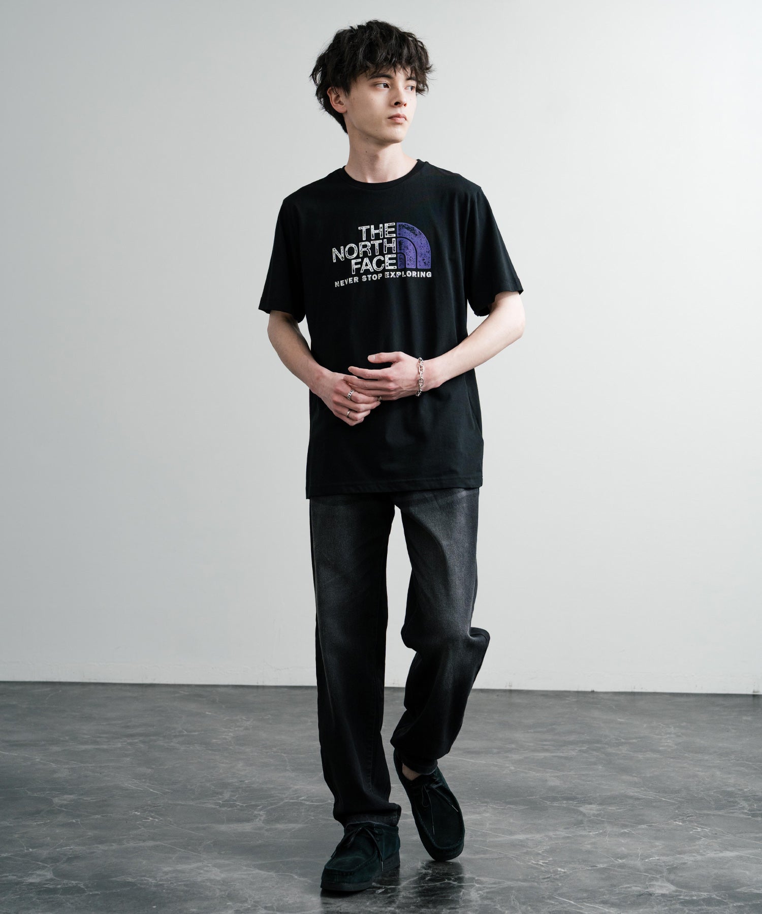 THE NORTH FACE 87NW/RUST 2 TEE ハーフドームロゴ半袖プリントTシャツ 14646