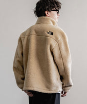 日本未展開モデル THE NORTH FACE ザ・ノースフェイス WHITE LABEL ホワイトレーベル 韓国限定 SHERPA FLEECE JACKET1 オーバーサイズワンポイントロゴ刺繍ボアジャケット 14659