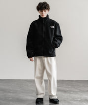 日本未展開モデル THE NORTH FACE ザ・ノースフェイス WHITE LABEL ホワイトレーベル 韓国限定 SHERPA FLEECE JACKET1 オーバーサイズワンポイントロゴ刺繍ボアジャケット 14659