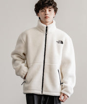 日本未展開モデル THE NORTH FACE ザ・ノースフェイス WHITE LABEL ホワイトレーベル 韓国限定 SHERPA FLEECE JACKET1 オーバーサイズワンポイントロゴ刺繍ボアジャケット 14659