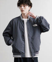 日本未展開モデル THE NORTH FACE ザ・ノースフェイス WHITE LABEL ホワイトレーベル OLEMA EX BOMBER 韓国限定 オーバーサイズワンポイントロゴボンバージャケット