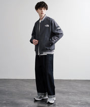 日本未展開モデル THE NORTH FACE ザ・ノースフェイス WHITE LABEL ホワイトレーベル OLEMA EX BOMBER 韓国限定 オーバーサイズワンポイントロゴボンバージャケット