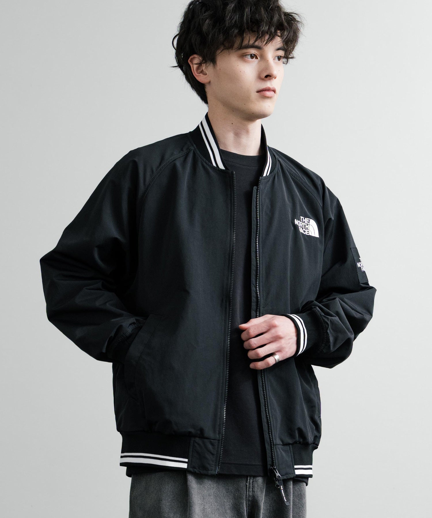 新品未使用　韓国正規品　ノースフェイス　オレマ　EX ボンバー　ジャケット　黒 日本未展開モデル THE NORTH FACE ザ・ノースフェイス WHITE LABEL