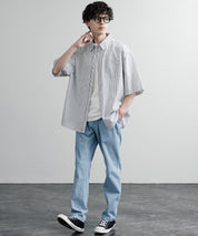 KRIFF MAYER クリフメイヤー 接触冷感デニムタックイージーパンツ 2457100