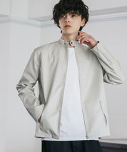 PUレザーシングルライダースジャケット　14681