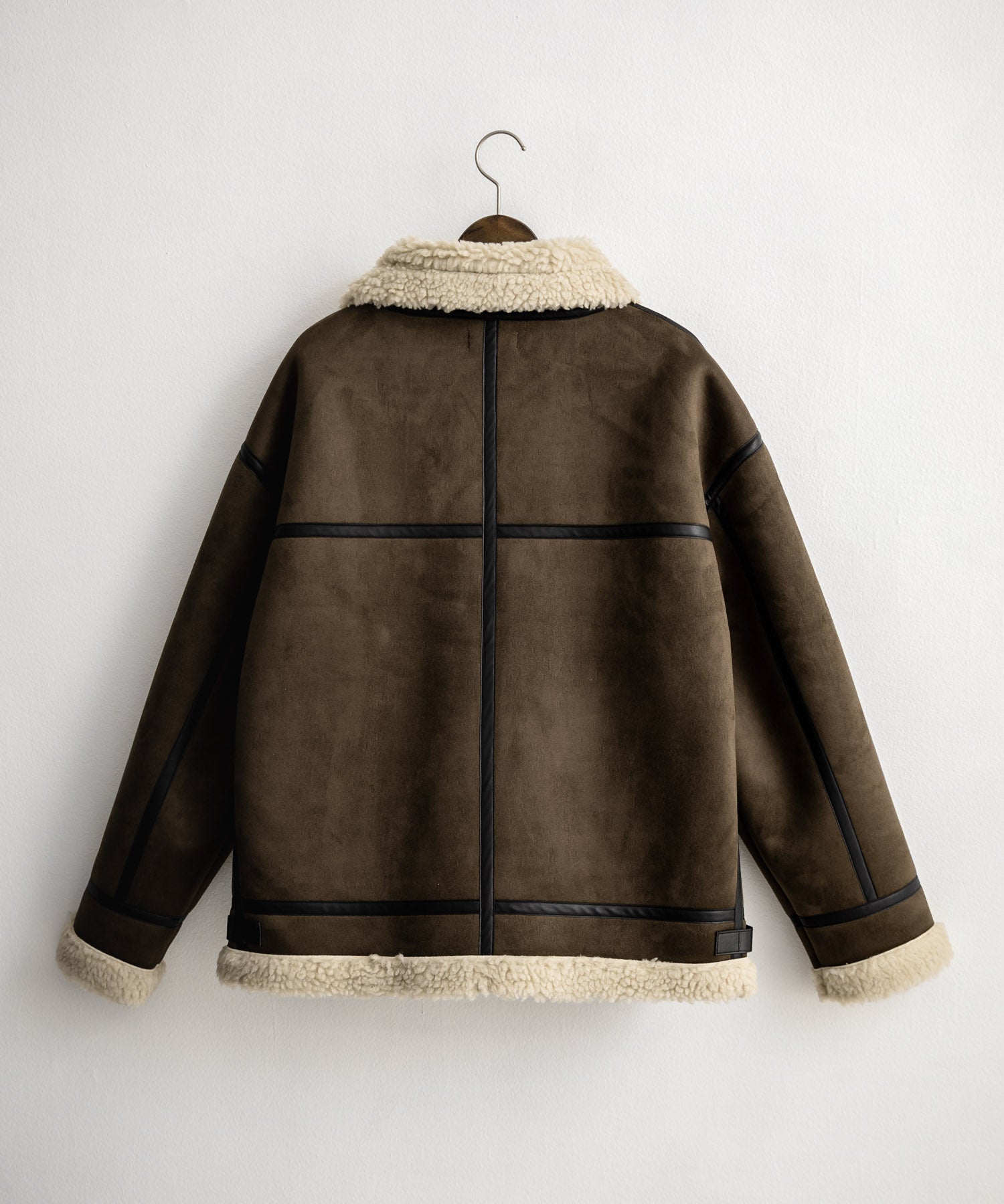 オーバーサイズ B-3フェイクムートン2WAY裏ボアブルゾン 14683 – Rocky