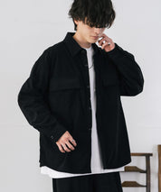 コーデュロイセットアップ CPOシャツジャケット＆イージーワイドパンツ 14686