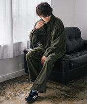 コーデュロイセットアップ CPOシャツジャケット＆イージーワイドパンツ 14686