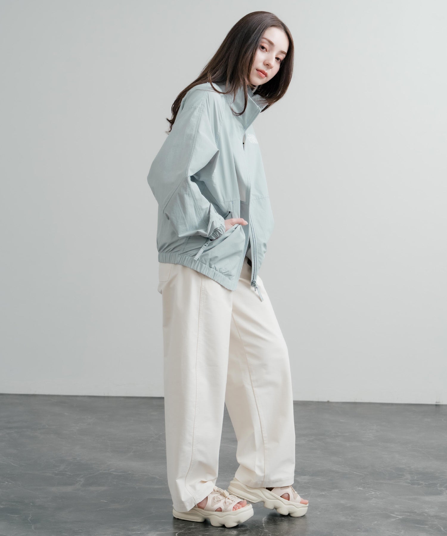 日本未展開モデル THE NORTH FACE WHITE LABEL OLEMA JACKET ナイロンジャケット 14731