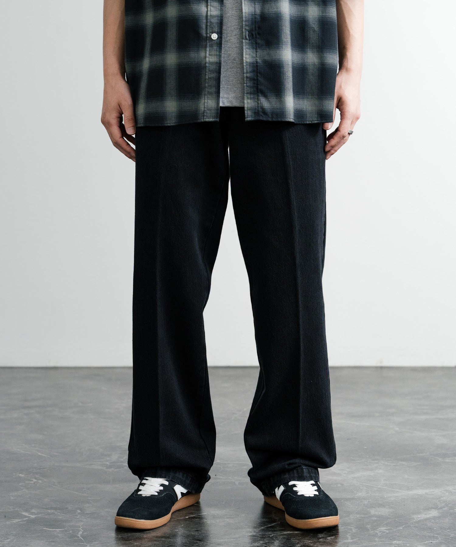 Dickies ディッキーズ デニム874ワークパンツ/ワイドストレートデニムパンツ