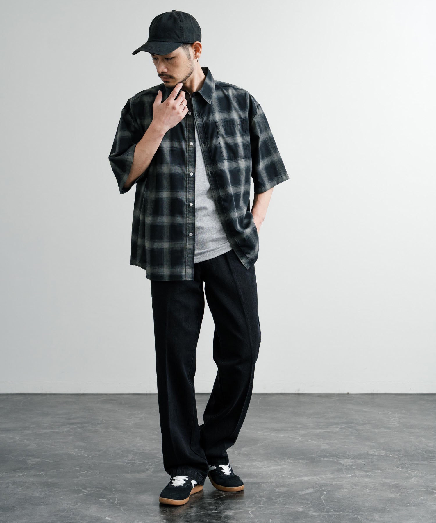 Dickies ディッキーズ デニム874ワークパンツ/ワイドストレートデニムパンツ