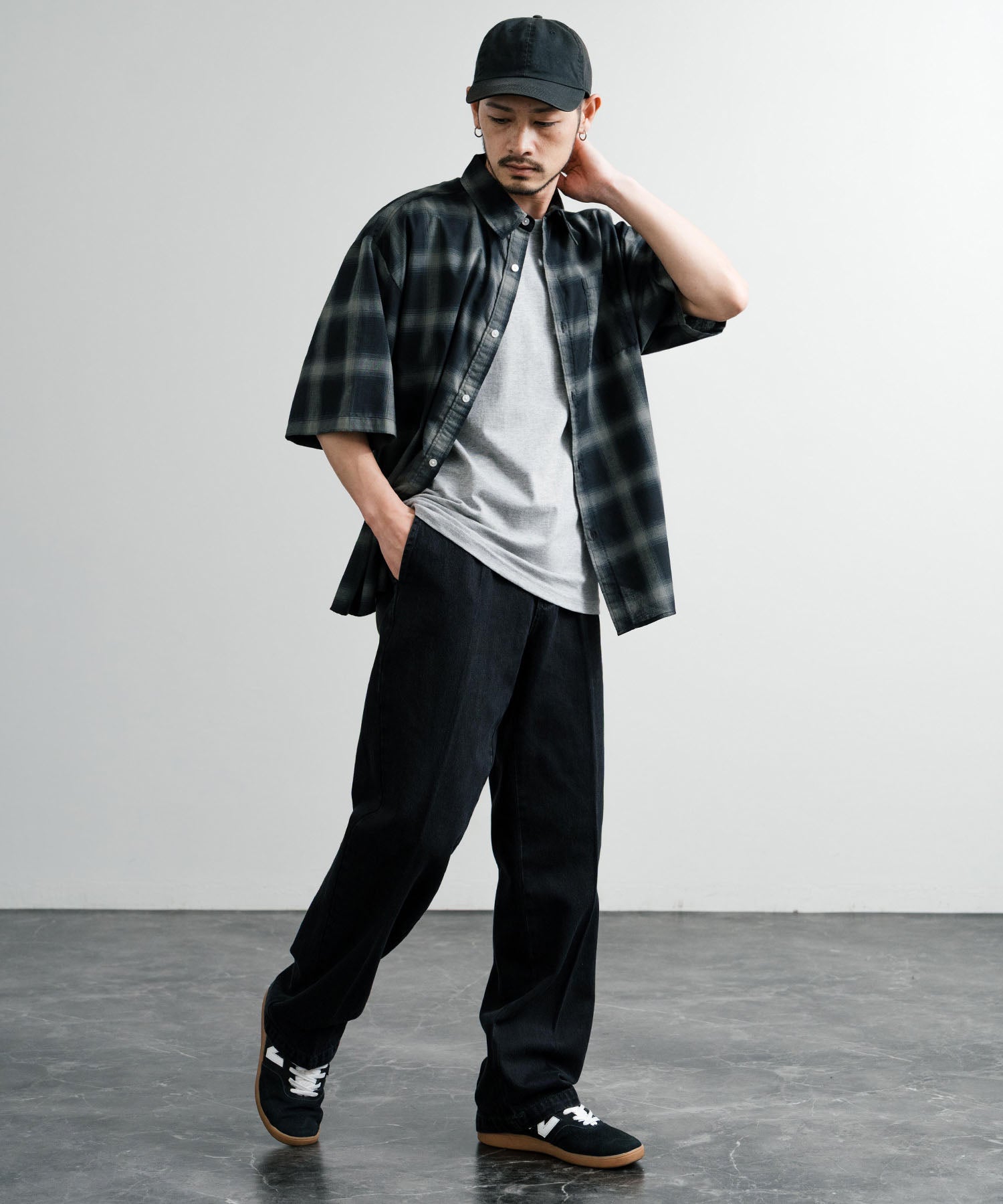 Dickies ディッキーズ デニム874ワークパンツ/ワイドストレートデニムパンツ