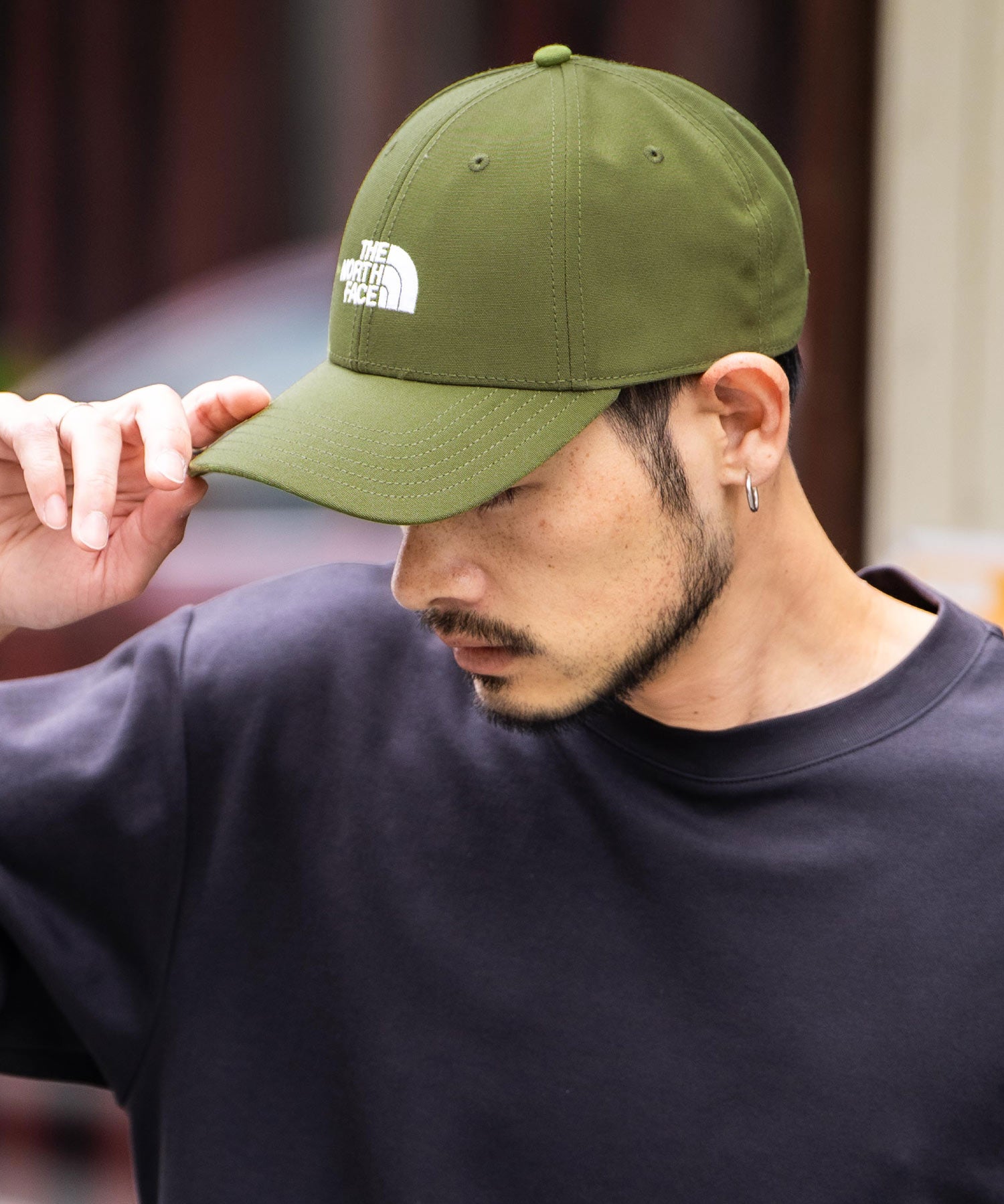 THE NORTH FACE ザ・ノースフェイス RECYCLED 66 CLASSIC HAT ワンポイントロゴ刺繍ベースボールキャップ