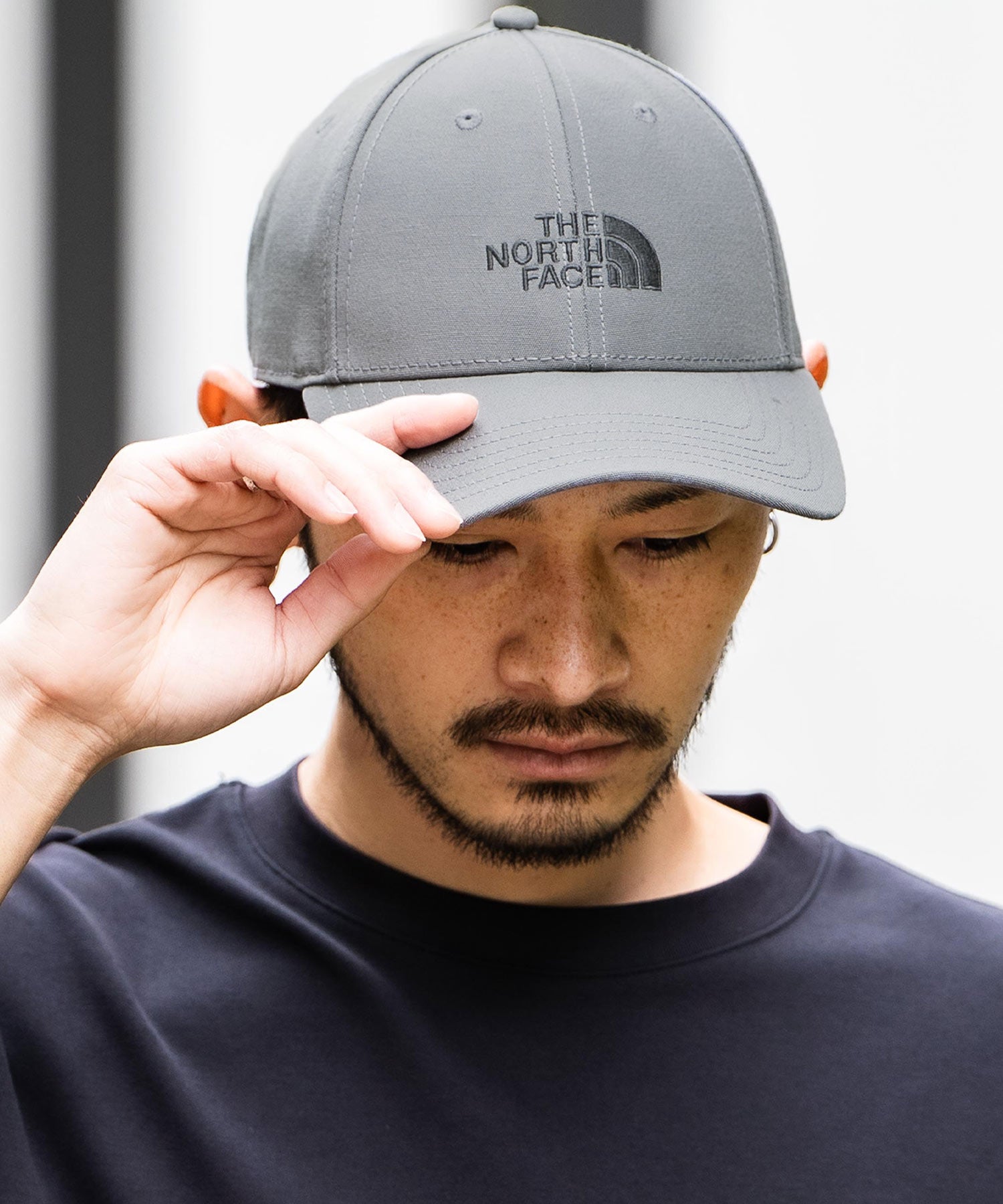THE NORTH FACE ザ・ノースフェイス RECYCLED 66 CLASSIC HAT ワンポイントロゴ刺繍ベースボールキャップ