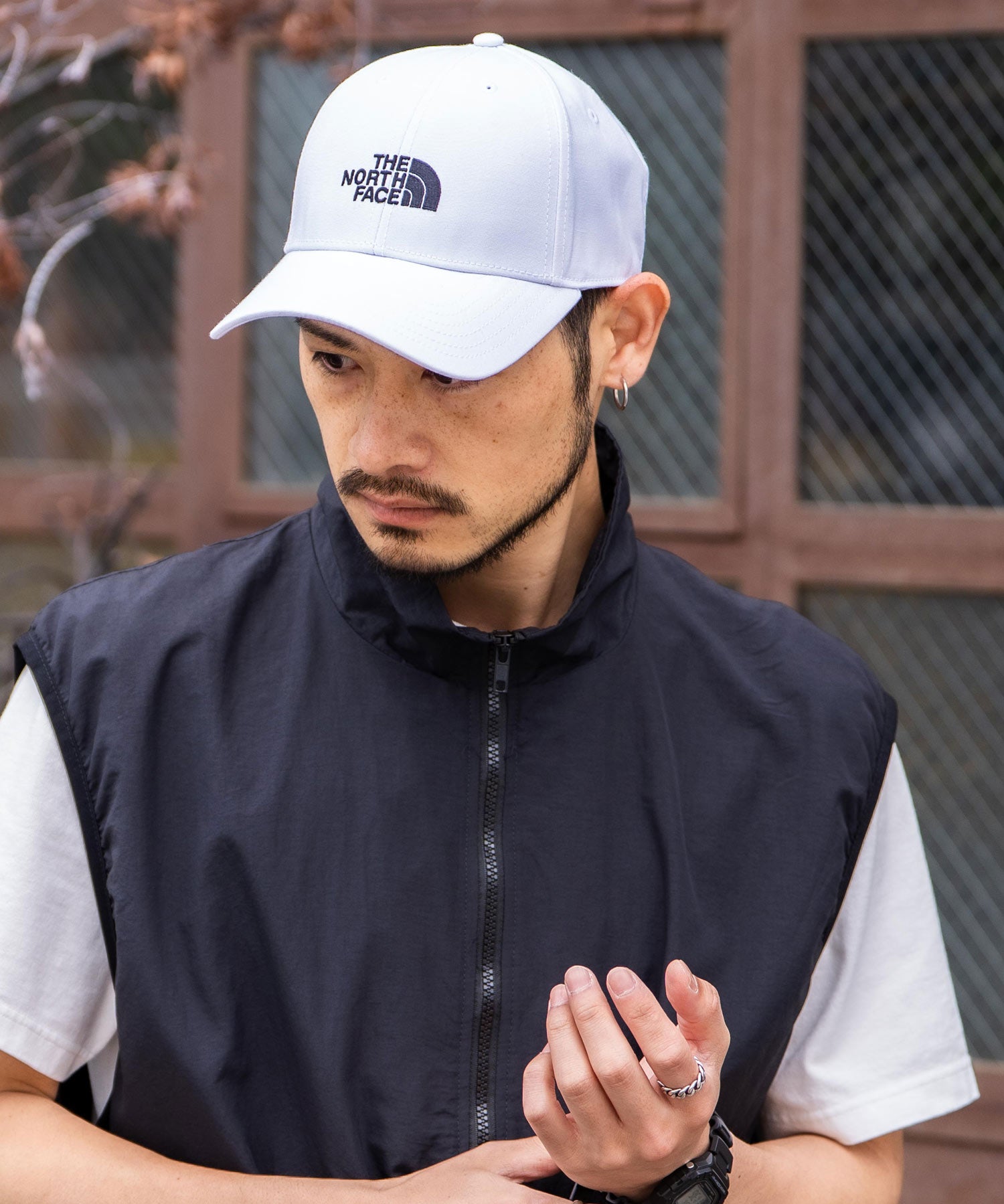THE NORTH FACE ザ・ノースフェイス RECYCLED 66 CLASSIC HAT ワンポイントロゴ刺繍ベースボールキャップ