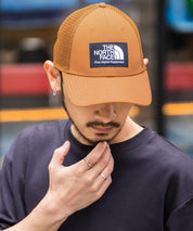 THE NORTH FACE ザ・ノースフェイス MUDDER TRUCKER メッシュスナップバックキャップ ロゴワッペンベースボールキャップ