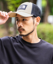 THE NORTH FACE ザ・ノースフェイス MUDDER TRUCKER メッシュスナップバックキャップ ロゴワッペンベースボールキャップ