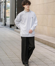 U.S. POLO ASSN. ユーエスポロアッスン オーバーサイズ裏起毛ワンポイントロゴ刺繍長袖スウェット	14765