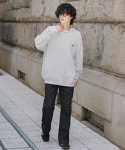 U.S. POLO ASSN. ユーエスポロアッスン オーバーサイズ裏起毛ワンポイントロゴ刺繍長袖スウェット	14765
