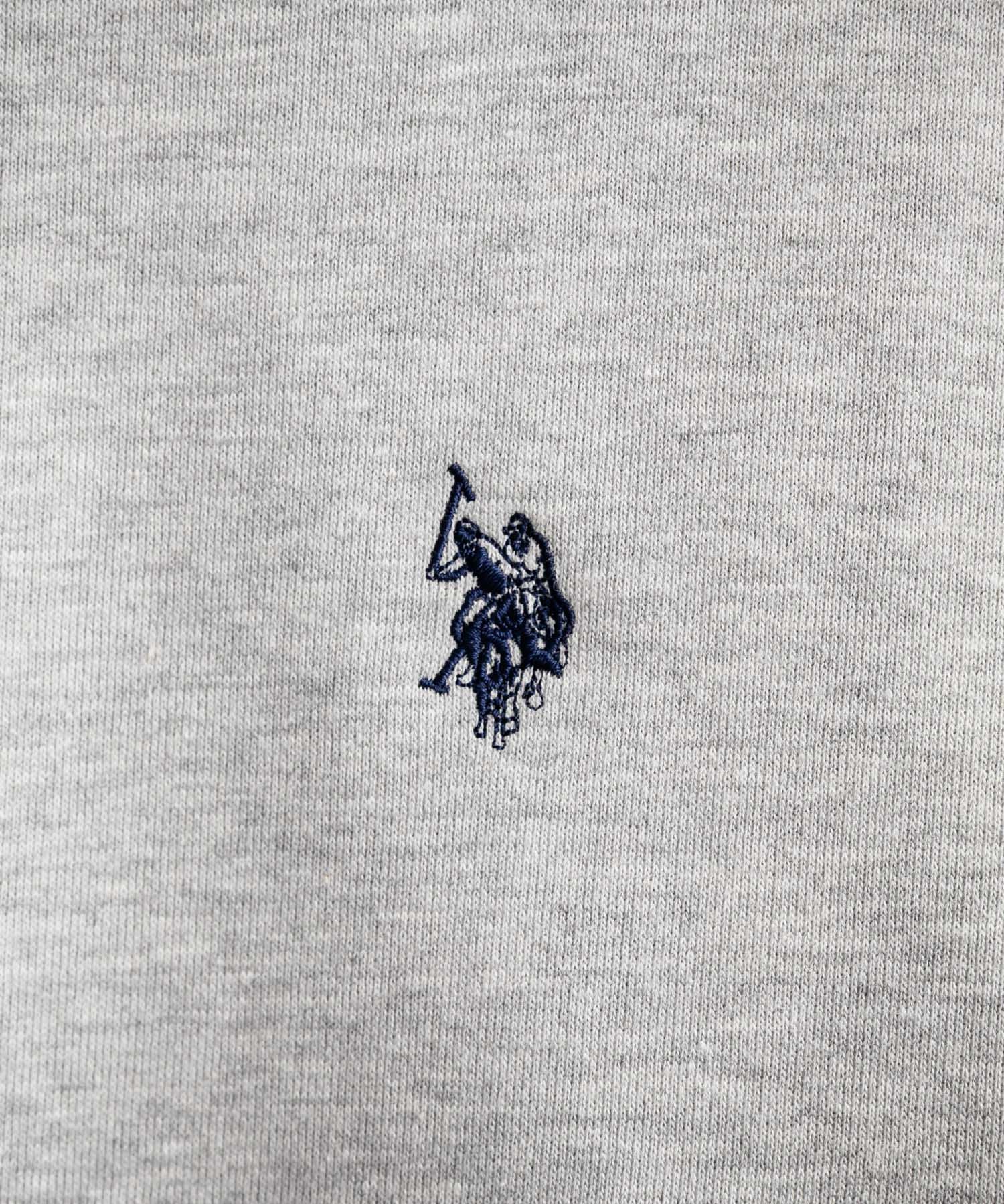 U.S. POLO ASSN. ユーエスポロアッスン オーバーサイズ裏起毛ワンポイントロゴ刺繍長袖スウェット	14765