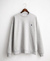 U.S. POLO ASSN. ユーエスポロアッスン オーバーサイズ裏起毛ワンポイントロゴ刺繍長袖スウェット	14765