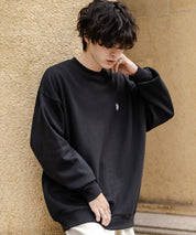 U.S. POLO ASSN. ユーエスポロアッスン オーバーサイズ裏起毛ワンポイントロゴ刺繍長袖スウェット	14765
