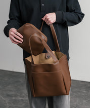 新色追加 PUワンショルダートートバッグ　ポーチセット 14772